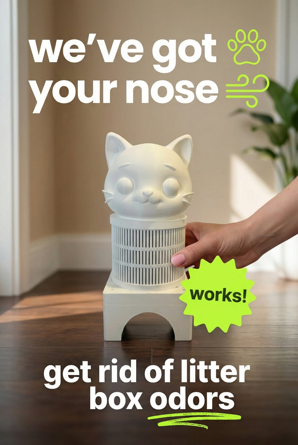 Purrfect Filter Cat Litter Odor Carbon Filter